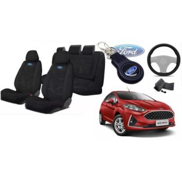 Imagem de 646Personalize Sua Fiesta 2013-2021 com Kit Capas Tecido - Aero Print