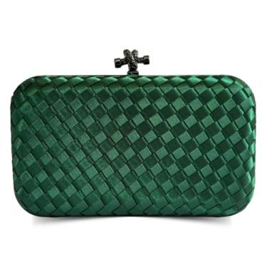 Imagem de Bolsa Clutch Carteira De Festa Blogueira Ostentação Ellen (Verde Musgo)