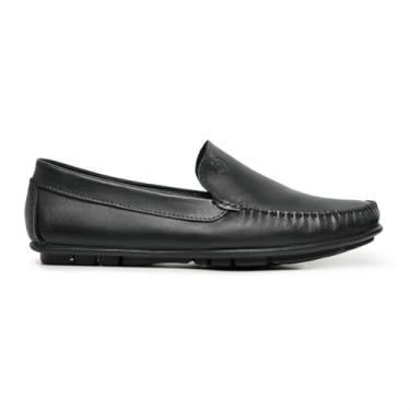 Imagem de Docksider Mocassim Masculino em Couro Legítimo (Preto, BR, Adulto, Numérico, 43)