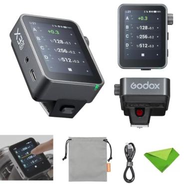 Imagem de Godox X3 Pro S X3Pro S Disparador de flash TTL com tela sensível ao toque para Sony, sem fio 2.4G, tela LCD de 2,4", integração Bluetooth e controle de aplicativo, transmissor de flash sem fio