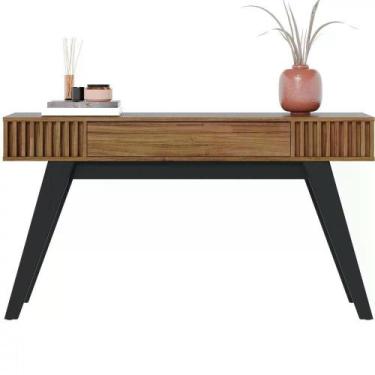 Imagem de Aparador Para Sala Com Gaveta Riveira Noce Milano - COLIBRI