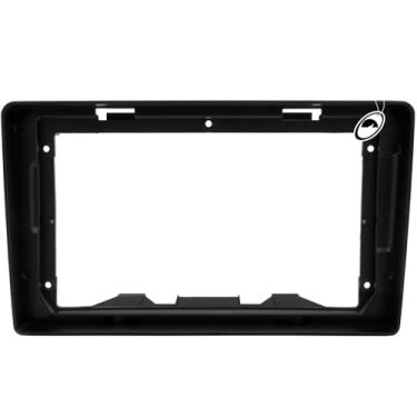 Imagem de Moldura De Painel 2 Din 9 Polegadas Duster 2020 em Diante Preto