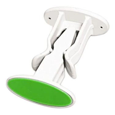 Imagem de 2X Trava Porta Prendedor Fixador Adesivo Prático Mantém Aber