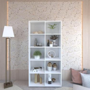 Imagem de Estante Com 10 Nichos Belle branco