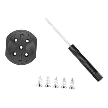 Imagem de Generic Kit de ferramentas para reparo da base do ciclocomputador, adaptador de encaixe para suporte de ciclocomputador, com chave de fenda e parafusos para