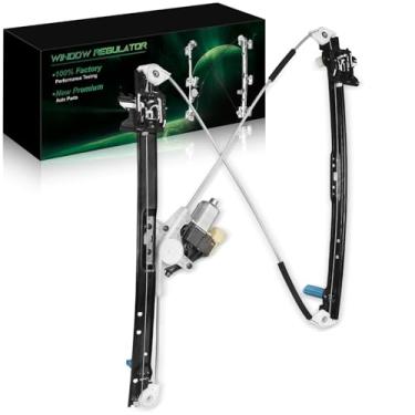 Imagem de SZKAIDAG Regulador de vidro elétrico dianteiro esquerdo com motor LR083211 compatível com: -Land Rover Discovery 2017 2018 2019 2020, para Discovery 17 18 19 20 3.0L V6 com 6 pinos OEM # HY32-23201-AA