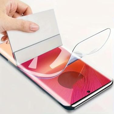 Imagem de 5Pcs Filme de Hidrogel, Para Motorola Edge 50 Pro 50 Ultra Fusion 60 Fusion 40 30 Neo, Filme Protetor de Tela