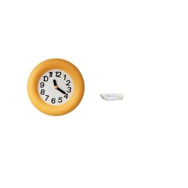 Imagem de Fenteer Relógio de Parede Silencioso Contemporâneo E Organizador de Bandeja Retangular Nórdico para Cozinha, Sala de Jantar, Quarto, Escritório E de C