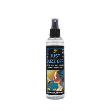 Imagem de Just Buzz Off Repelente de Vespas e Abelhas, 100% Natural, 28 ml Livre de DEET - Livre de Crueldade - Grande