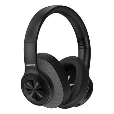 Imagem de Kimaster K88 Fone de Ouvido Bluetooth 5.4, Headphone com Graves Potentes, Preto, com Case
