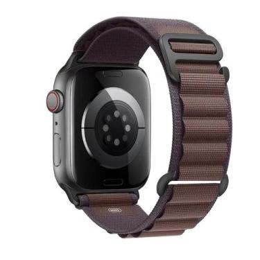 Imagem de Pulseiras De Relógio De Nylon Para Apple Watch Série 10 9 8 7 6 SE Ult
