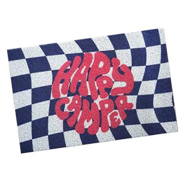 Imagem de Generic Esteira do Corredor da Entrada, Tapetes Antiderrapantes da Cozinha do Tabuleiro de Damas Lavável Durável Macio para o Restaurante (Azul)