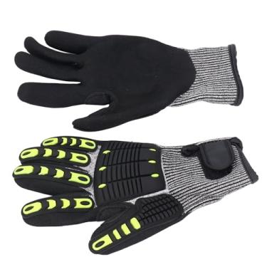 Imagem de Garosa Luvas de Trabalho de Segurança Luvas Mecânicas de 4 Cortes Com Compatibilidade Com Tela Sensível Ao Toque Antiderrapantes para Trabalhos de Construção de Jardinagem (L)