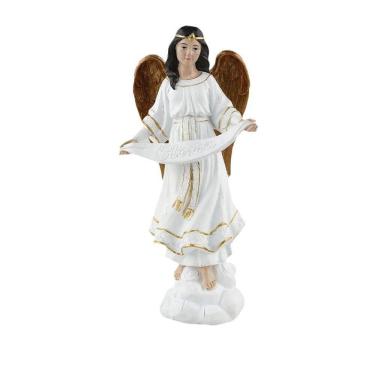 Imagem de Estátuas, estatuetas, escultura, ornamento, resina de anjo de Natal