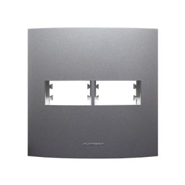 Imagem de Placa 4X4 com Suporte Para 2 Módulos Inova Pro Class Alumbra