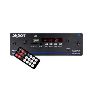 Imagem de Amplificador Receiver Som Ambiente Bluetooth 120w USB Aux 4ch Leson - 2AMP000PH