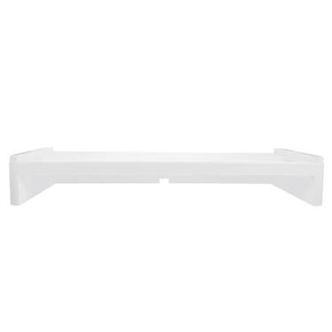 Imagem de Computer Monitor Stand Plastic Heighten Rack Desktop Organizer for Office Home School Storage with Design