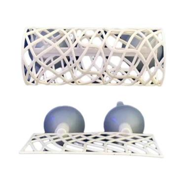 Imagem de Caverna Para Peixe Betta Com Cama De Rede, Decorações De Aquário Em Fo