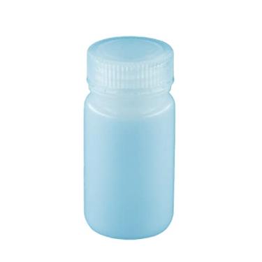 Imagem de LUERFLEX Frascos de reagente HDPE de boca larga Nature com tampas, 473 ml, 500 ml, pacote com 40