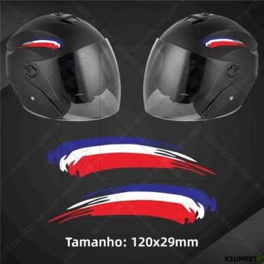 Imagem de Adesivos Reflexivos Para Capacete Tanque Carro Bicicleta Laptop Yamaha