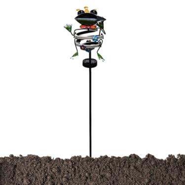 Imagem de Luminárias De Caminho Solar,Caracol Sapo Impermeáveis Acessórios Jardinagem,Luminárias Solares De Jardim - para Casa Passeio Caminho Jardim Quintal Pátio Piscina Flores