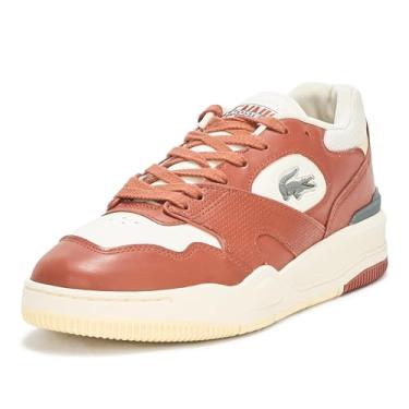 Imagem de Lacoste Tênis masculino Lineshot, Burg/Off Wht, 43