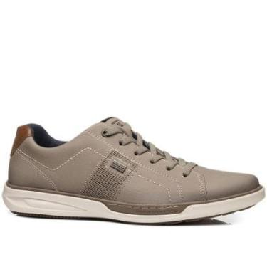 Imagem de Sapatênis Pegada Masculino em Couro Areia 111104-07-Masculino