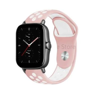 Imagem de Pulseira De Silicone De 20mm 22mm Para Amazfit GTS 4 GTR 3 2 Mini pro 