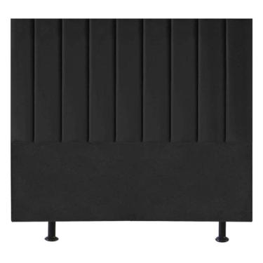 Imagem de Cabeceira Estofada De Cama Casal Queen 160 Cm Carla Corino Preto