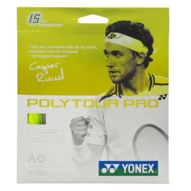 Imagem de Corda Yonex Poly Tour Pro Ed. Limitada 15 anos Amarela Set Individual,