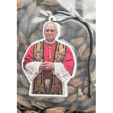 Imagem de Aromatizador de carro Pope Leo XIV – Pacote com 3