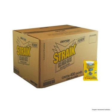 Imagem de Straik isca mata ratos - 10kg - 400 saches