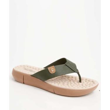 Imagem de Rasteirinha Feminina Conforto Modare-36080, Verde, 36