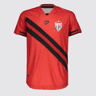 Imagem de Camisa Dragão Premium Atlético Goianiense I 2024 Infantil, 8 ANOS