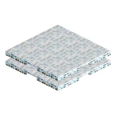 Imagem de Placa Magnética Base Mine Blocos Magnético Construir Montar - Genérica