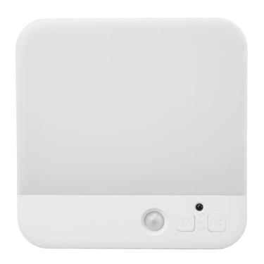 Imagem de Ymiko Luz de Teto LED Com Sensor de Movimento, 3 Temperaturas de Cor e 3 Modos de Iluminação, Bateria Recarregável para Corredor, Closet, 4200mAh