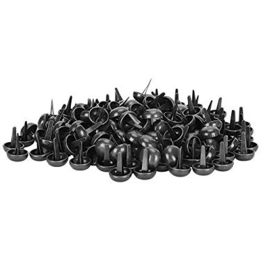 Imagem de aqxreight 200 Unidades Pés Pino Em Forma de Cogumelo Pino Cônico 15 Mm Encaixe de Hardware para Bolsa de Couro Mala Fácil Loja Artesanato de Uso Simples para Parafusos Práticos e Acessórios Exclusivos
