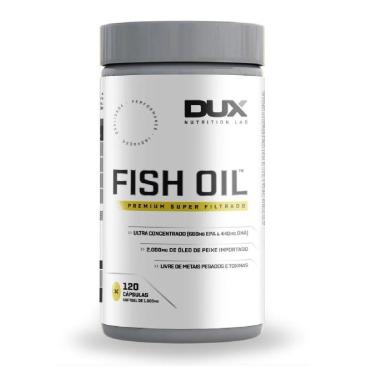 Imagem de ÔMEGA 3 Fish Oil - 120 CÁPSULAS - DUX NUTRITION-Unissex