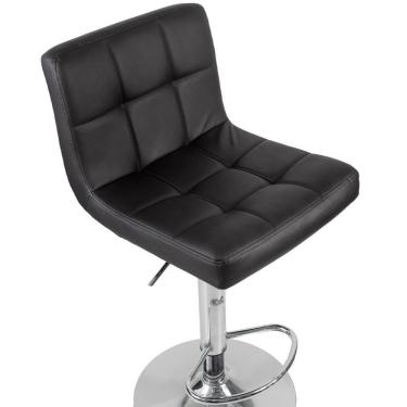 Imagem de Kit 2 Banquetas Gomos Para Cozinha Preta