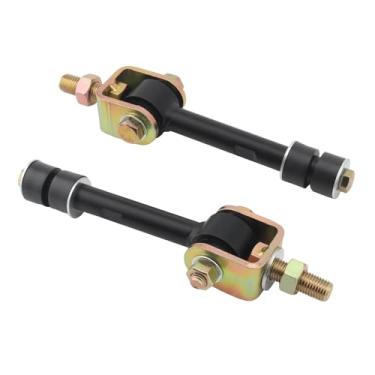 Imagem de ePathChina Links de extremidade de barra oscilante 0-5.1 cm compatível com Chevy/GMC 1500/2500/3500 HD 1999-2019 Barra estabilizadora ajustável, resistente