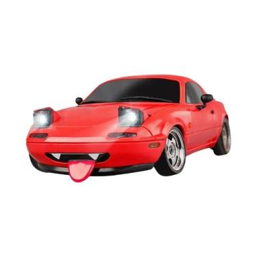 Imagem de Carro RC De Drift Em Escala 1/18 Mazda MX5 24GHz Com Luzes LED E Funçã