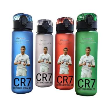 Imagem de Garrafa De Água Portátil De Quatro Cores CR7 Cristiano Ronaldo 560ML P
