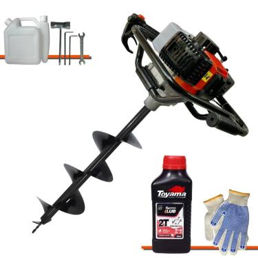 Imagem de Perfurador Vps52 Vant 52cc 2hp + Broca + óleo Toyama