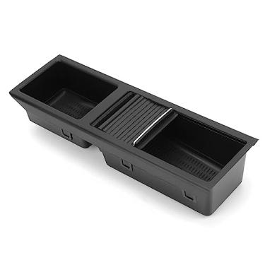 Imagem de Generic Caixa de Armazenamento do Console Central do Carro para 3 Séries E46 99-05, Suporte Elegante Com Slot para Toalha de Papel, Material Abs