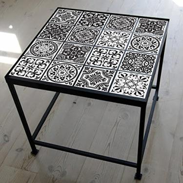 Imagem de SIWOTED 10 Pçs/set Auto Adesivos Telha Adesivos Arte Decalques DIY Adesivo de Parede Cozinha Backsplash Banheiro Removível Casa Proteção Arrumada (5)