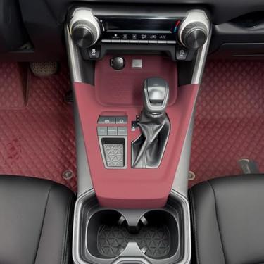 Imagem de MbenRundy Acabamento do painel de mudança de marchas de controle central de silicone macio para Toyota RAV4 2020-2025 Proteção da capa do console central para RAV 4 RAV-4 Acessórios de decoração de