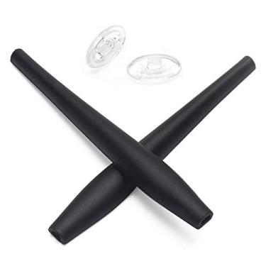 Imagem de Peça de substituição de fone de ouvido para óculos de sol Oakley Crosshair 2.0 da Mryok - Opções, Preto, One Size