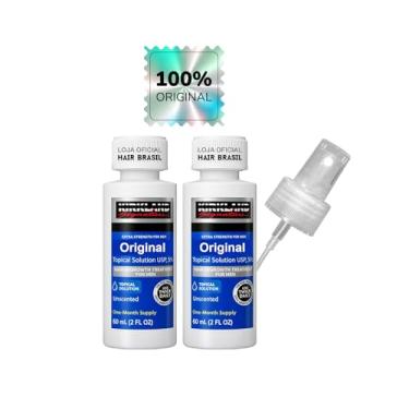 Imagem de Kit Tratamento para 2 meses - Tônico Monoxi 5% Kirkland - Tratamento para Crescimento Capilar - 2 unidades de 60ml cada