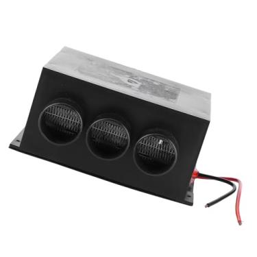 Imagem de aqxreight Aquecedor de Carro 12V Com 3 Furos Portátil para Aquecimento de Inverno, Descongelador de Para-, Remoção de Neblina e Recursos de Tamanho de Aquecimento, Temperatura é ABS de Alta