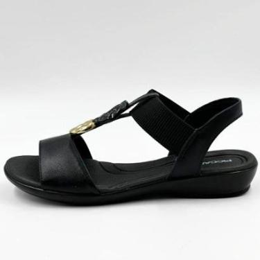Imagem de Sandália Piccadilly Anabela Casual Feminina-Feminino